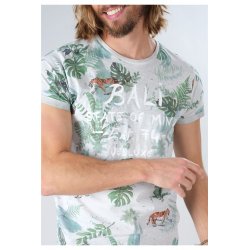T-shirt imprimé jungle Deeluxe homme