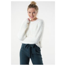 Pull blanc Deeluxe femme